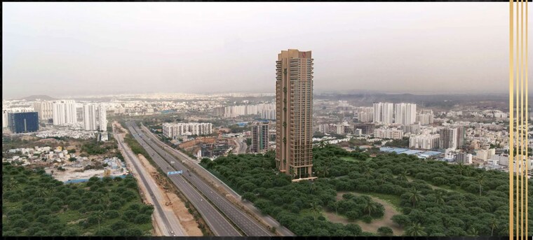 Exterior View, poulomi-palazzo 4 Bedroom 8100 Sq.Ft. Apartment In Kokapet Hyderabad 10140015