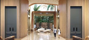 Living Room in 4 BHK Apartment at Poulomi Palazzo, Kokapet – for Sale