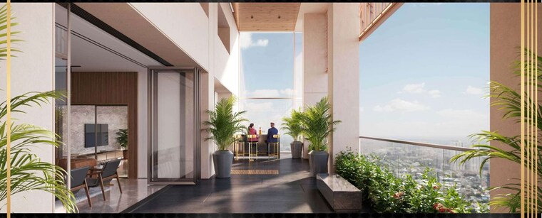 Balcony, poulomi-palazzo 4 Bedroom 8100 Sq.Ft. Apartment In Kokapet Hyderabad 10140015