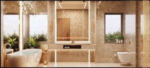 Furnished Amenities in 4 BHK Apartment at Poulomi Palazzo, Kokapet – for Sale