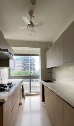 Kitchen in 3 BHK Apartment at Lotus Aurus, Andheri West – for Rent