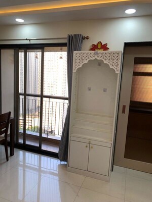 Living Room in 3 BHK Apartment at Rustomjee Azziano Wing D, Thane West – for Sale