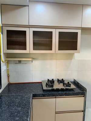 Kitchen in 3 BHK Apartment at Rustomjee Azziano Wing D, Thane West – for Sale