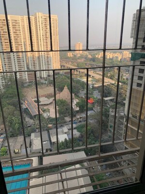 Balcony in 3 BHK Apartment at Rustomjee Azziano Wing D, Thane West – for Sale
