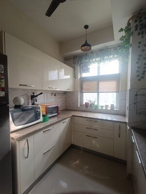 Kitchen in 3 BHK Apartment at Emaar MGF The Palm Drive Villas, Sector 66 – for Rent