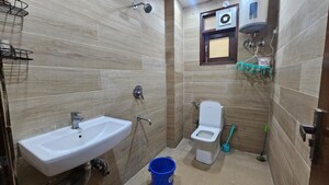 Bathroom in 3 BHK Builder Floor at Saket – for Rent