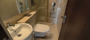 Bathroom in 2 BHK Apartment at Hiranandani Highland, Powai – for Rent
