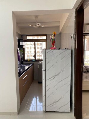 Building Lobby in 1 BHK Apartment at Kripa Bliss, Vikhroli East – for Rent