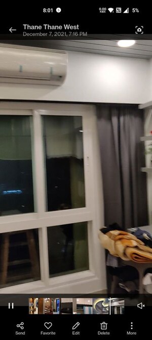 Master Bedroom in 2 BHK Apartment at Dosti West County, Balkum Pada – for Sale