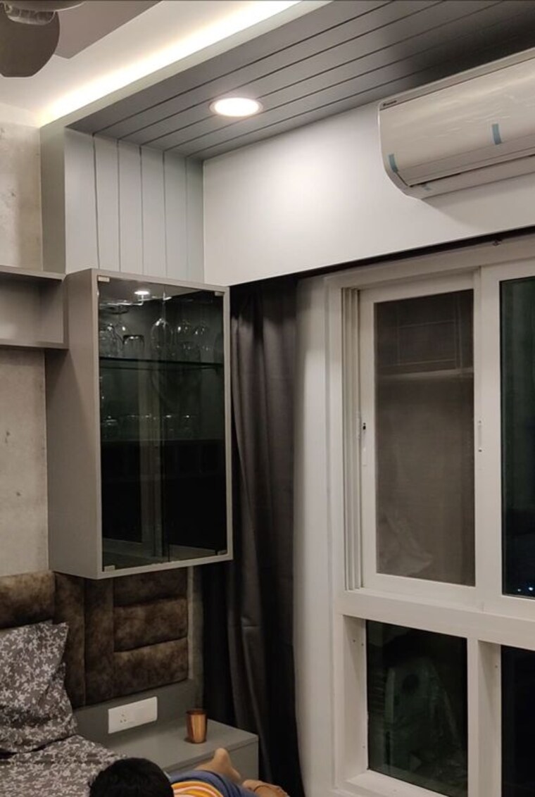 Kitchen, dosti-west-county 2 Bedroom 640 Sq.Ft. Apartment In Balkum Pada Thane 10141023