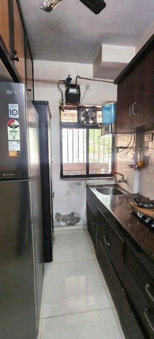 Kitchen in 1 BHK Apartment at Safal Park, Nerul – for Sale