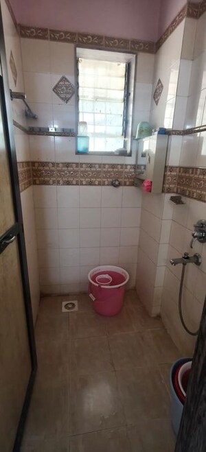 Bathroom in 1 BHK Apartment at Safal Park, Nerul – for Sale