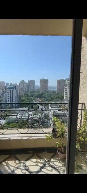 Balcony in 2 BHK Apartment at Hiranandani Gardens Eldora, Powai – for Rent