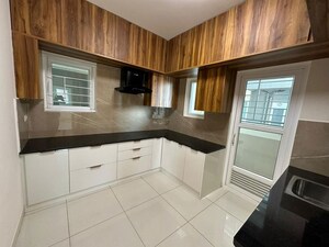 Kitchen in 3 BHK Apartment at Sea Breeze Manikonda, Manikonda – for Rent