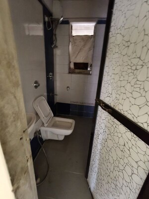Bathroom in 2 BHK Apartment at Chhadva Avenue CHS, Kopar Khairane – for Rent