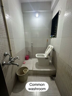 Bathroom in 2 BHK Apartment at Ashoka Heritage, Pimple Nilakh – for Rent