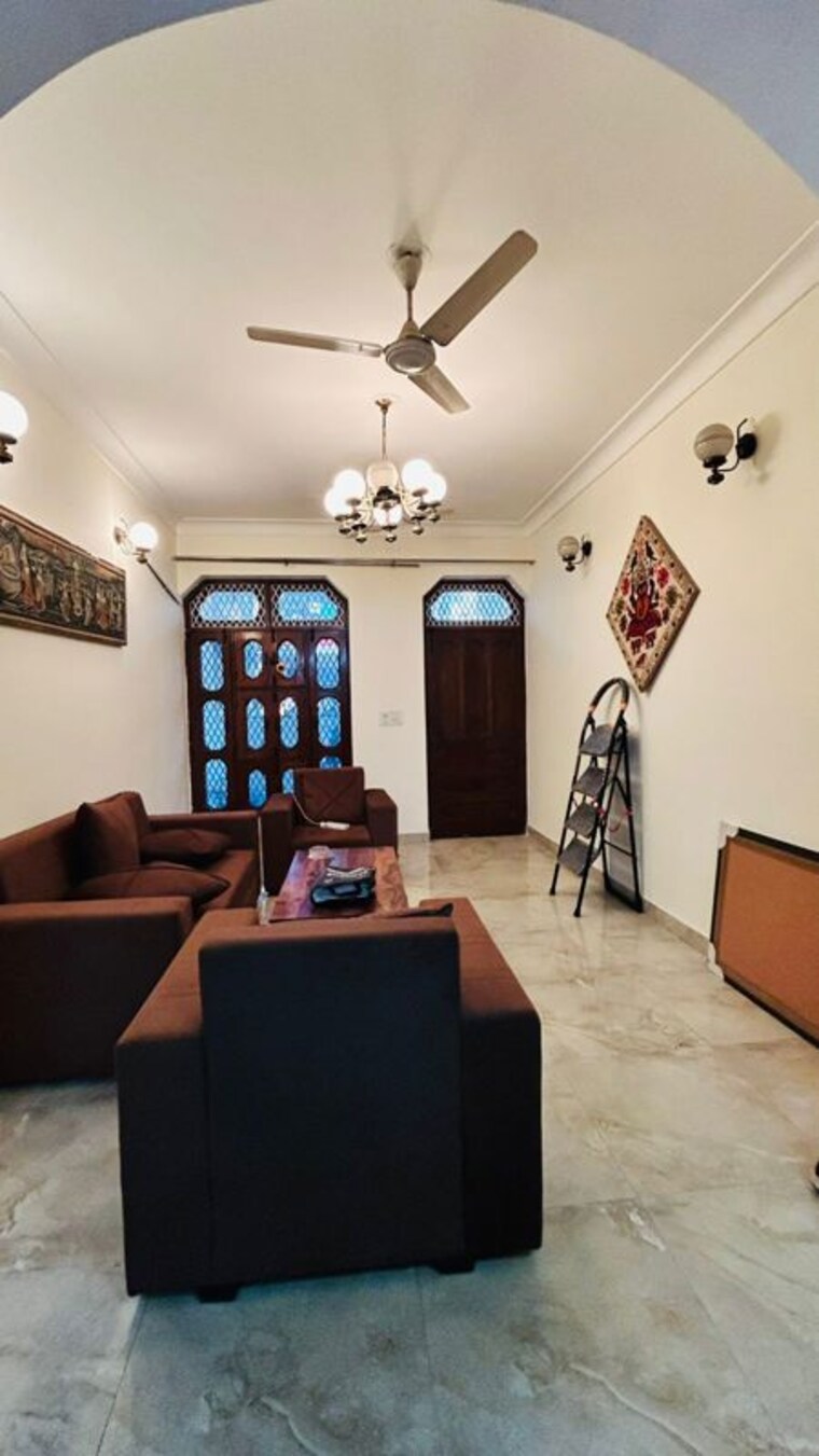 Living Room, sain vihar 3 Bedroom 1429 Sq.Ft. Builder Floor In Sain Vihar Ghaziabad 10141381