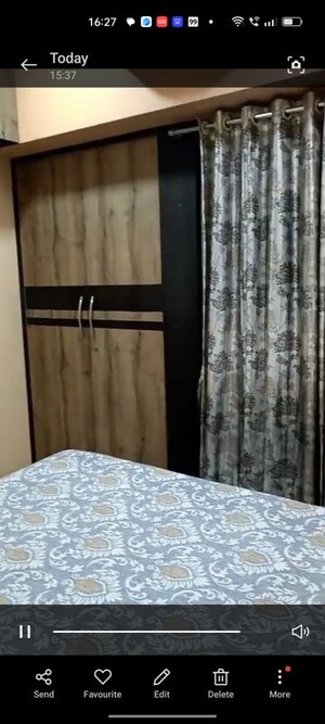 Bedroom in 1 BHK Apartment at Runwal Nagar CHS, Runwal Nagar – for Rent
