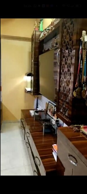 Living Room in 1 BHK Apartment at Runwal Nagar CHS, Runwal Nagar – for Rent