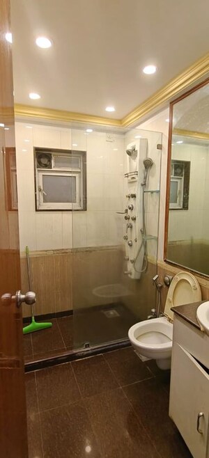 Bathroom in 4 BHK Apartment at Parel – for Sale