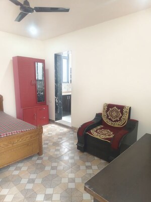 Living Room in 1 BHK Apartment at Sarita Vihar – for Rent