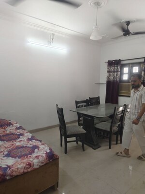 Living Room in 1 BHK Apartment at Sarita Vihar – for Rent