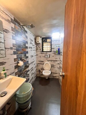 Bathroom in 2 BHK Apartment at Versova – for Rent