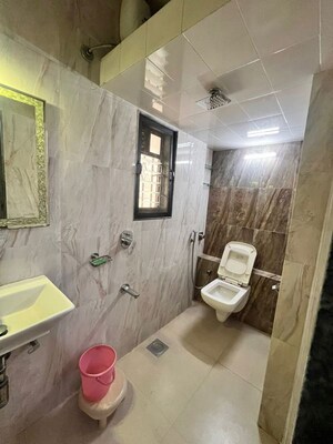 Bathroom in 2 BHK Apartment at Versova – for Rent