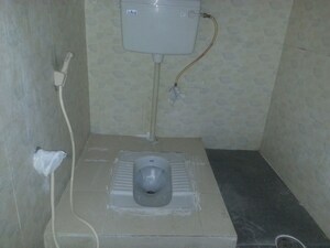 Bathroom in 2 BHK Independent House at Rt Nagar – for Rent