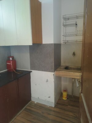 Kitchen in 1 RK Apartment at Sarita Vihar – for Rent