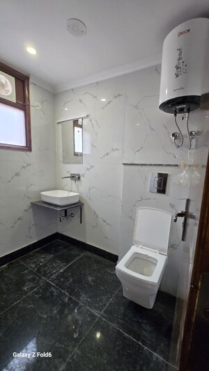 Bathroom in 2 BHK Apartment at Chattarpur – for Rent