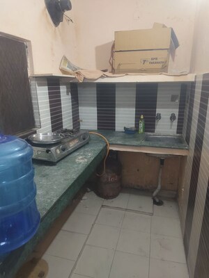 Kitchen in 1 RK Apartment at Sarita Vihar – for Rent