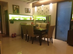 Living Room in 2 BHK Apartment at Triumph Tower, Malad West – for Rent