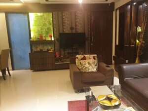 Living Room in 2 BHK Apartment at Triumph Tower, Malad West – for Rent