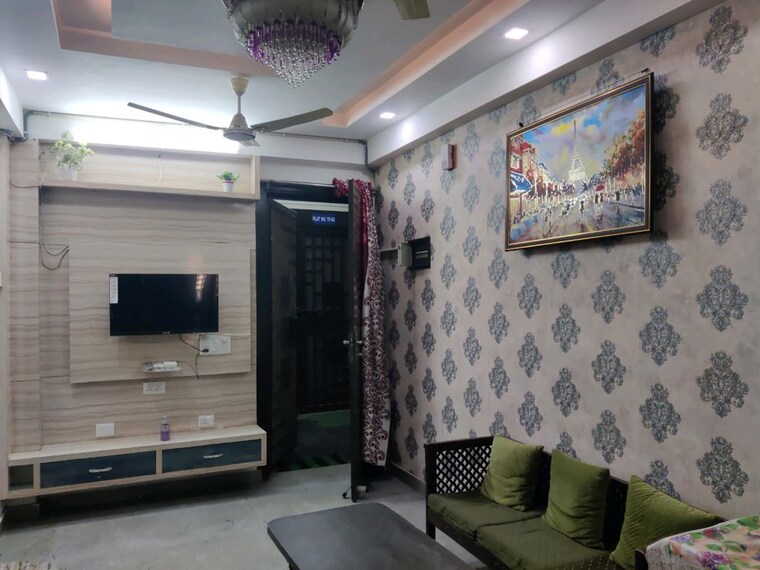 Living Room, shakti khand 2 2 Bedroom 1100 Sq.Ft. Builder Floor In Shakti Khand 2 Ghaziabad 10141939