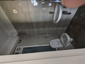 Bathroom in 1 BHK Apartment at Crescent Silverwoods, Powai – for Rent