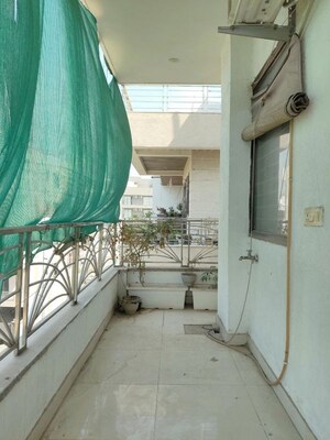 Balcony in 1 BHK Builder Floor at Kohli One Malibu Town, Sector 47 – for Rent