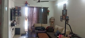 Living Room in 2 BHK Apartment at Dosti Oak, Kolshet Industrial Area – for Sale