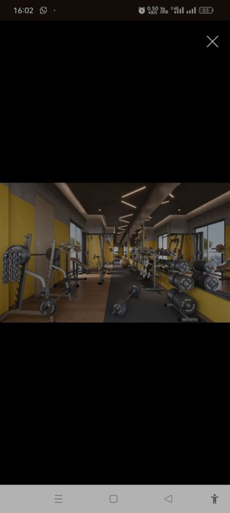Gym, mahalaxmi-tattva-apas 2 Bedroom 1200 Sq.Ft. Apartment In Beltarodi Nagpur 10142010