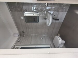 Bathroom in 1 BHK Apartment at Crescent Silverwoods, Powai – for Rent