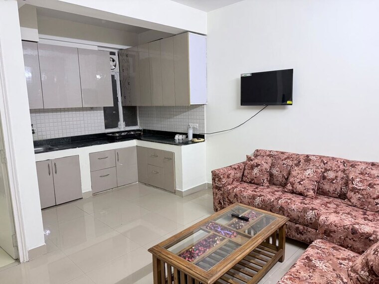 Living Room, arete-india-our-homes-3 1 Bedroom 355 Sq.Ft. Apartment In Sohna Sector 6 Gurgaon 10142153