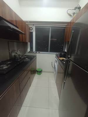Kitchen in 1 BHK Apartment at LnT Veridian, Powai – for Rent