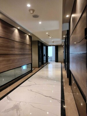 Building Lobby in 3 BHK Apartment at Lodha Kiara, Worli – for Rent