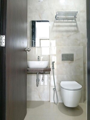Attached Bathroom in 2 BHK Apartment at Raymond Ten X Habitat, Pokhran Road No Two – for Sale