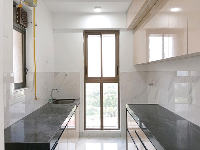Kitchen, raymond-ten-x-habitat 2 Bedroom 798 Sq.Ft. Apartment In Pokhran Road No Two Thane 10130143