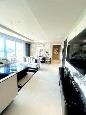 Kitchen in 3 BHK Apartment at International Airport Road – for Sale