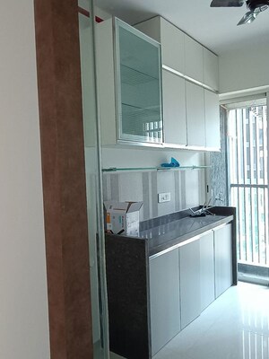 Kitchen in 2 BHK Apartment at Courtyard by Narang Realty and The Wadhwa Group, Pokhran Road No Two – for Sale