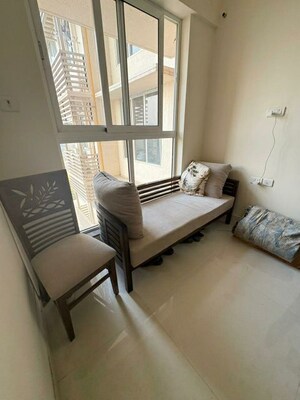 Living Room in 1.5 BHK Apartment at Sheth Avante, Kanjurmarg West – for Rent