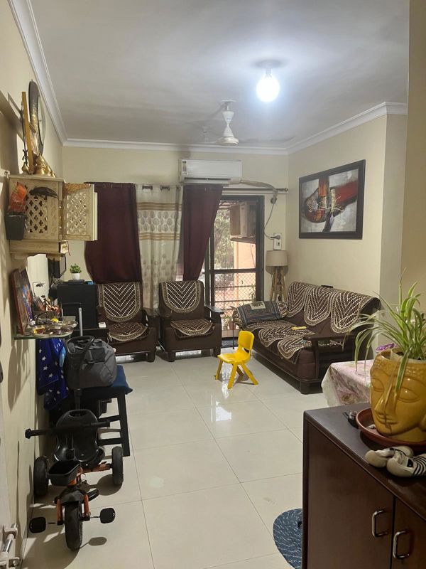 2 BHK + Study Room Apartment For Rent in Hubtown Akruti Orchid Park