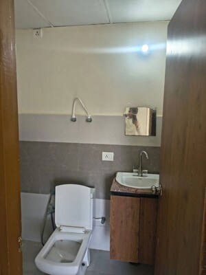 Bathroom in 2 BHK Apartment at Mahira Homes, Sector 68 – for Rent